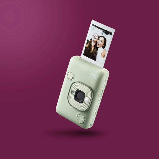 Fujifilm Instax Mini LiPlay Hybrid Instant Camera – Matcha Green