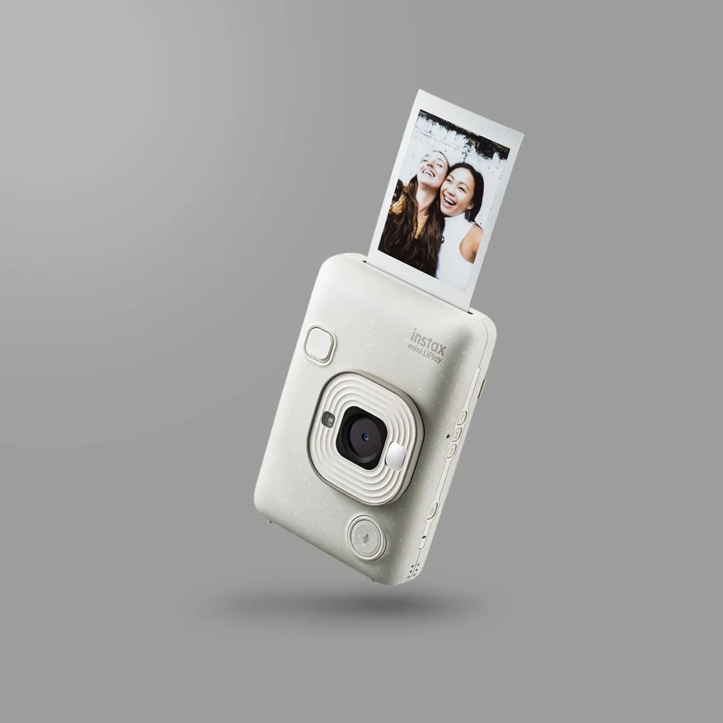 Fujifilm Instax Mini LiPlay Hybrid Instant Camera – Misty White