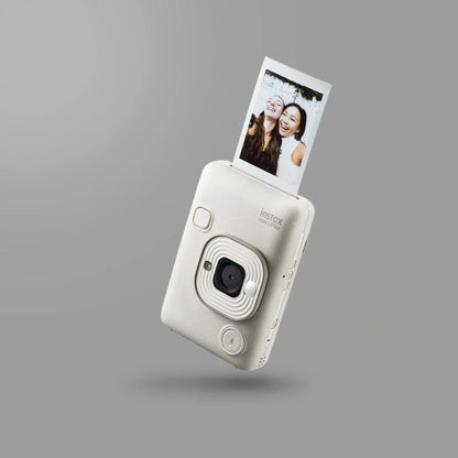 Fujifilm Instax Mini LiPlay Hybrid Instant Camera – Misty White