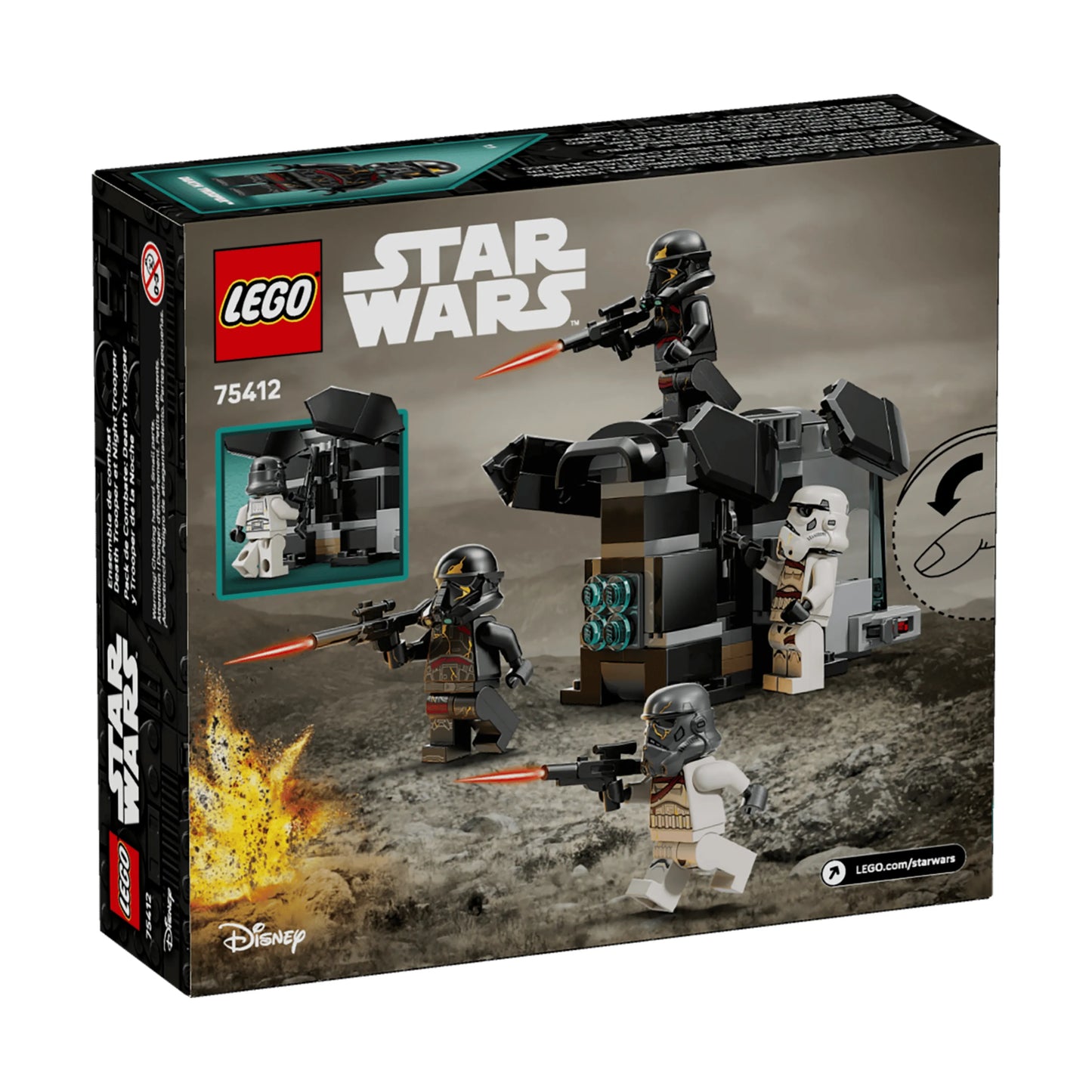 LEGO 75412 Star Wars™ Death Trooper & Night Trooper Battle Pack (119 Pcs)