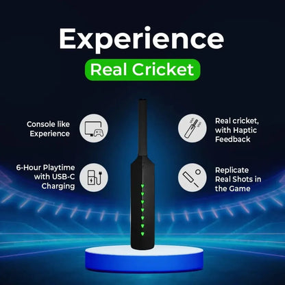 MetaShot Smart Cricket Bat – Real-Time Motion Sensing Gaming