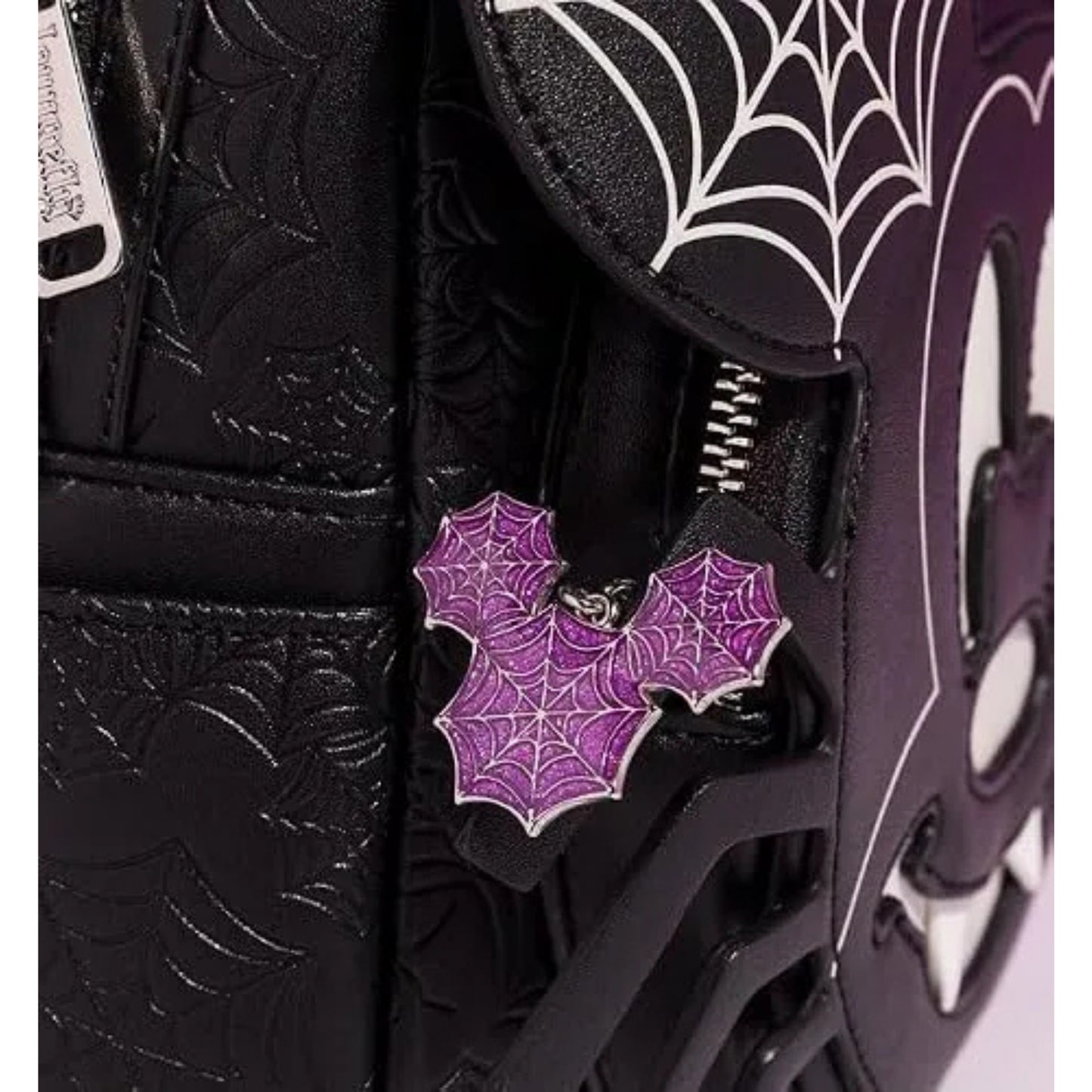Loungefly Disney Mickey Mouse Spider Glow-in-the-Dark Mini Backpack