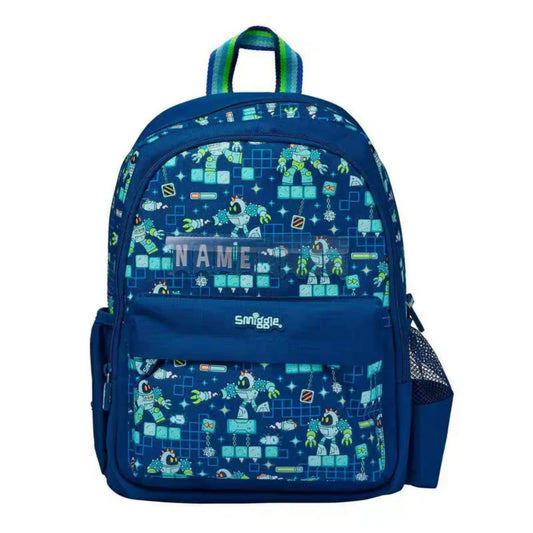 Smiggle Pixel Monster Classic Backpack