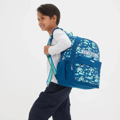 Smiggle Pixel Monster Classic Backpack