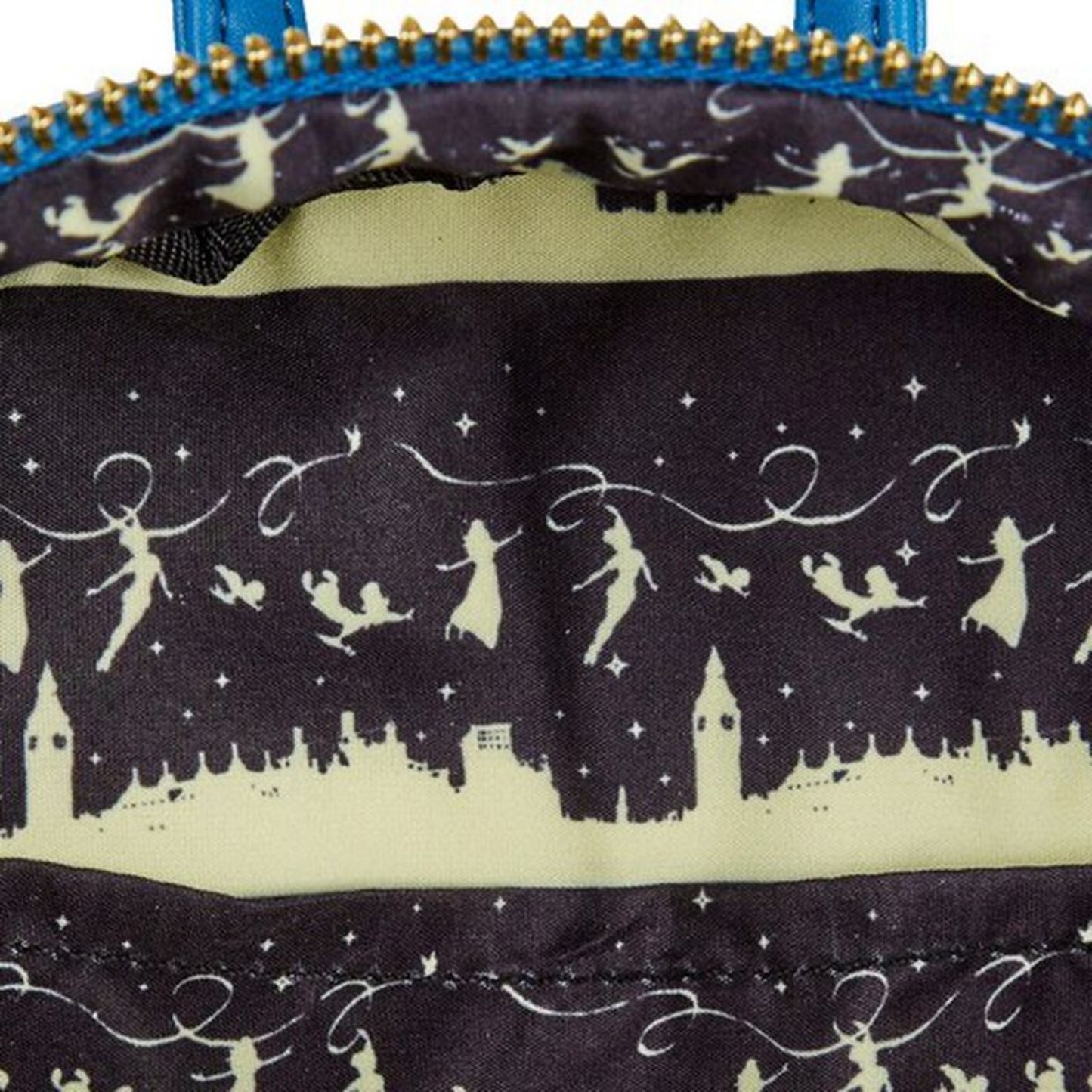 Loungefly Disney Peter Pan Big Ben Glow-in-the-Dark Mini Backpack