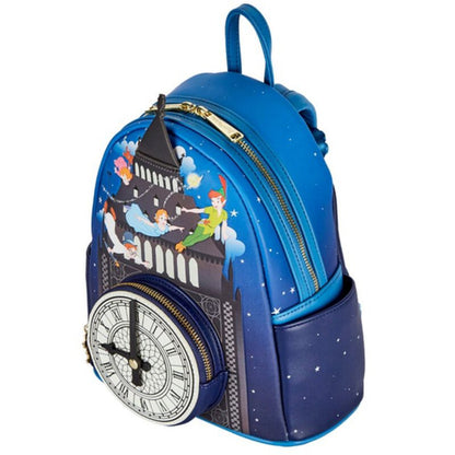 Loungefly Disney Peter Pan Big Ben Glow-in-the-Dark Mini Backpack