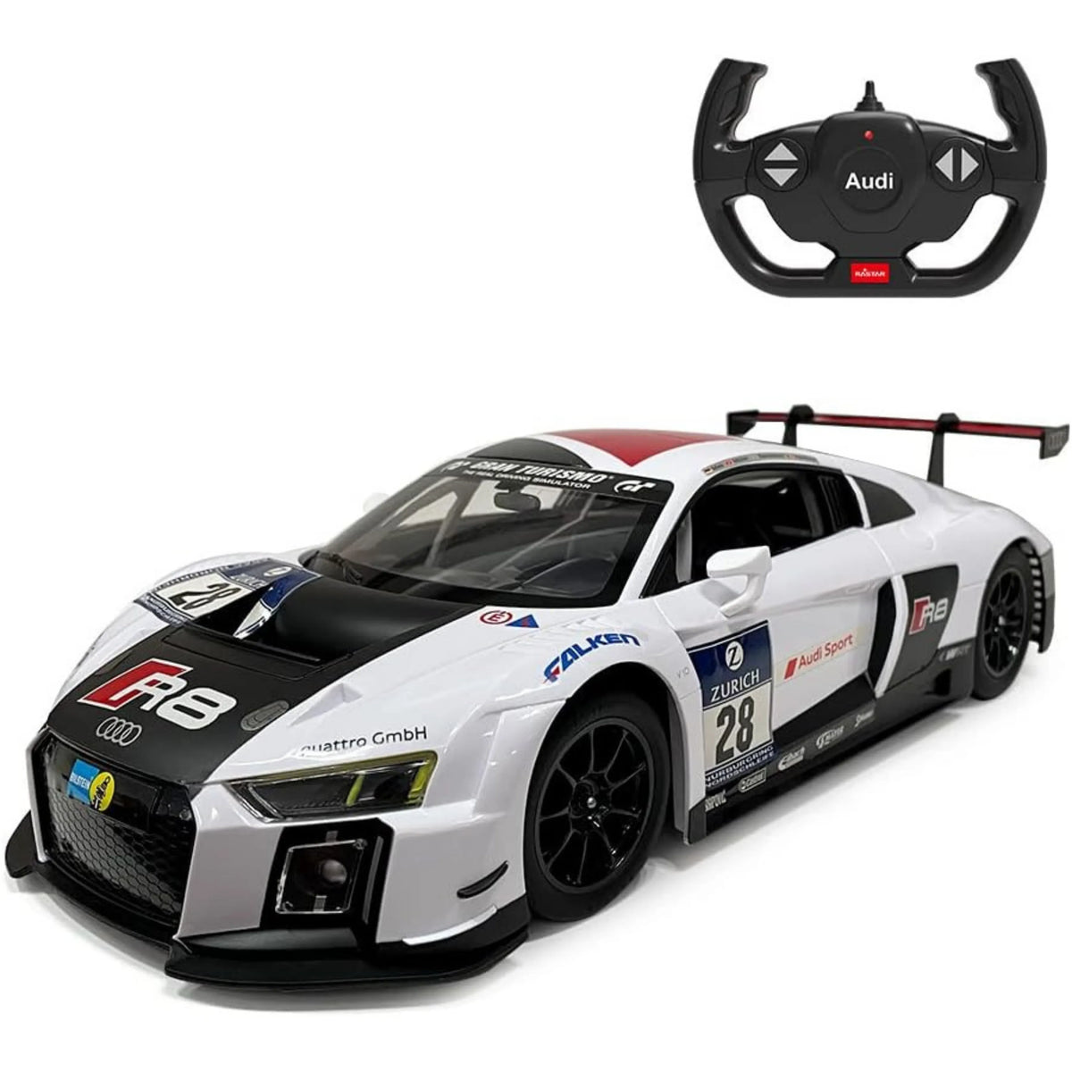 RASTAR 1/14 R/C Audi R8 LMS Remote Control Car