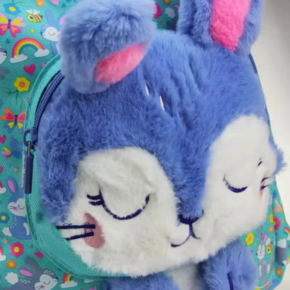 Smiggle Plush Rabbit Classic Backpack
