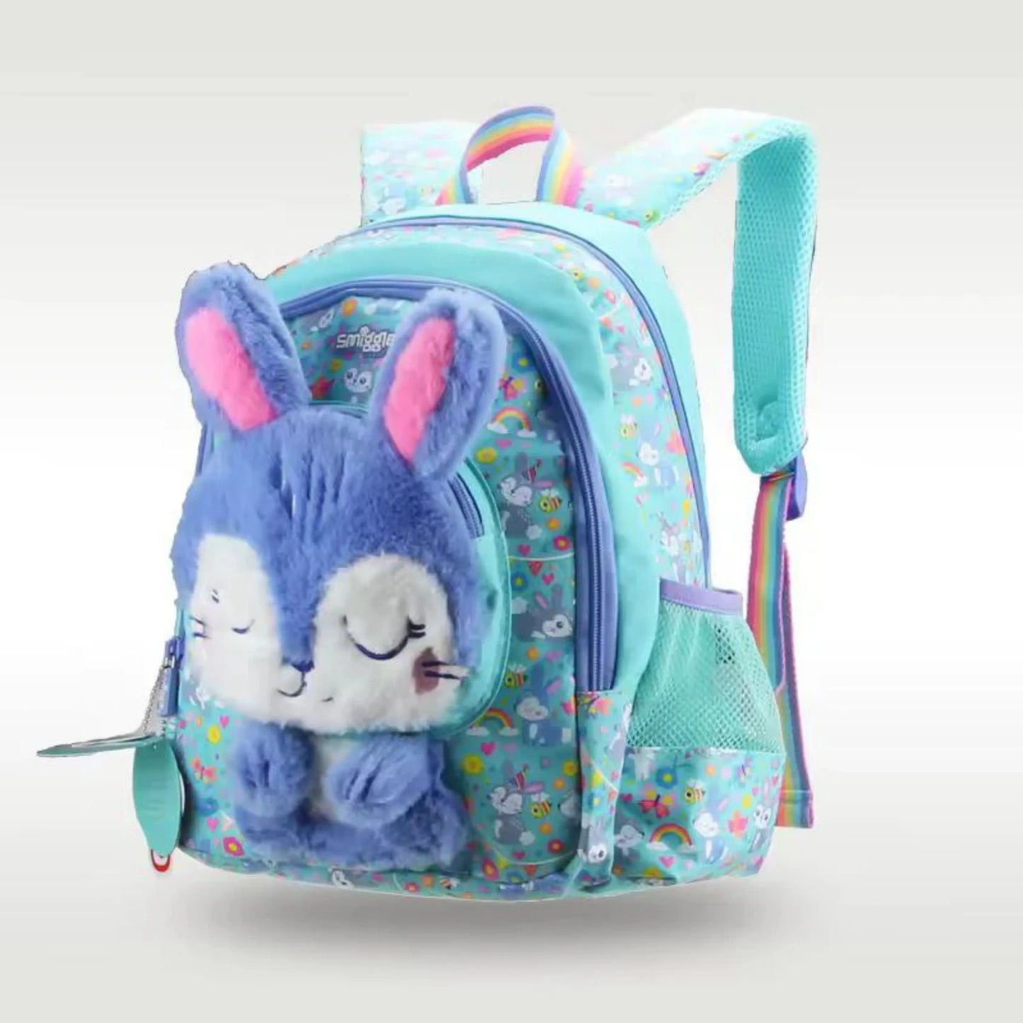 Smiggle Plush Rabbit Classic Backpack