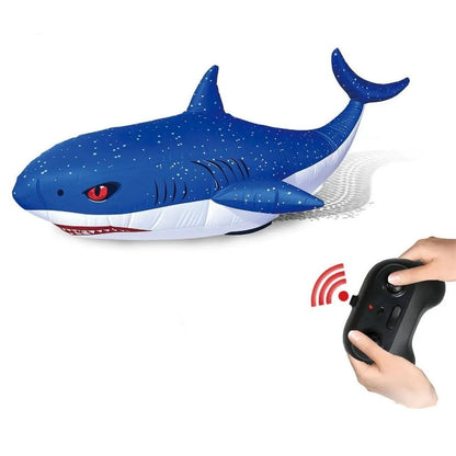 Remote Control Inflatable Shark: Undersea Adventure Action Toy