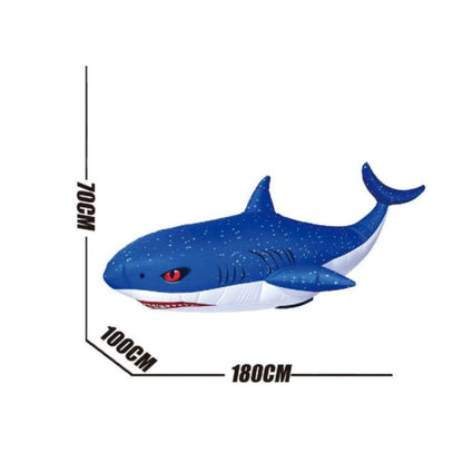Remote Control Inflatable Shark: Undersea Adventure Action Toy