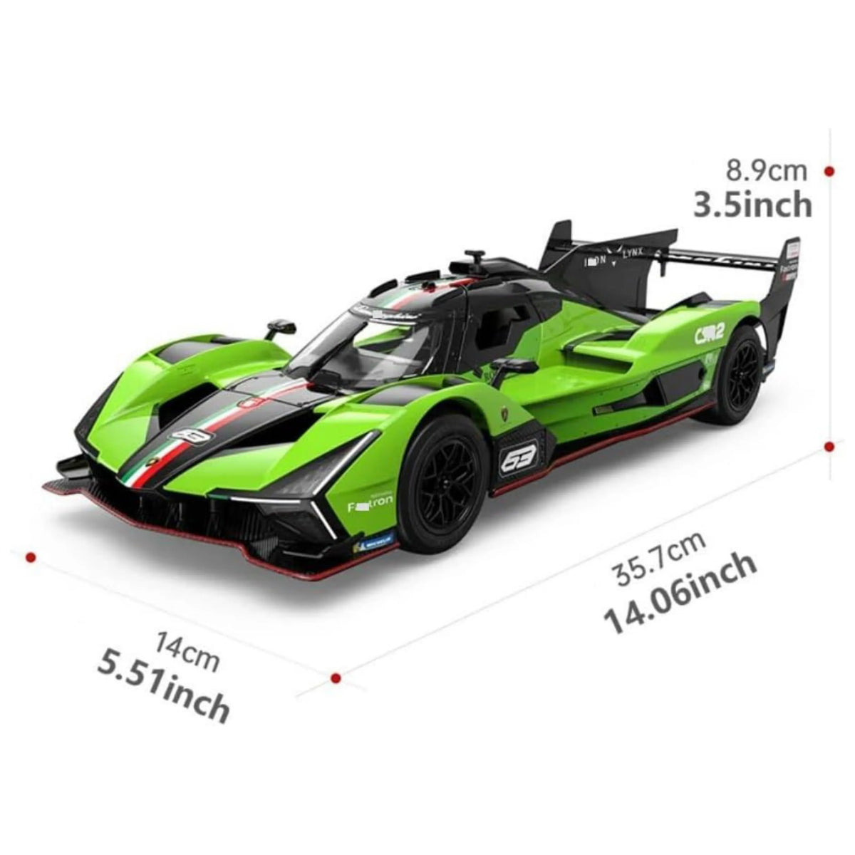 RASTAR 1/14 R/C Lamborghini SC 63 Remote Control Car