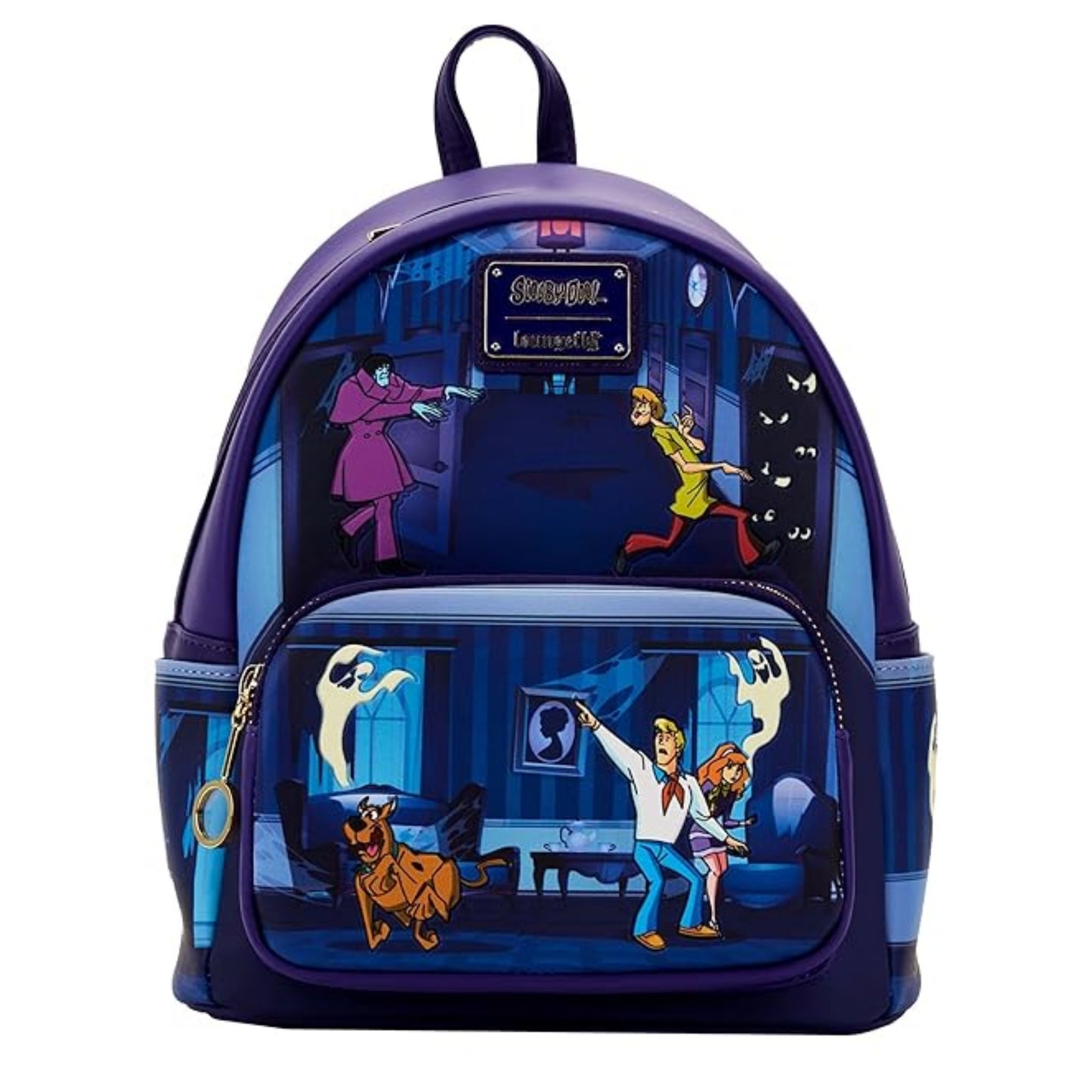 Loungefly Scooby-Doo Ghost Chase Glow-in-the-Dark Mini Backpack