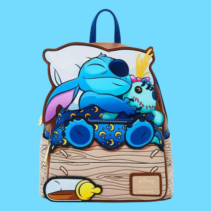 Loungefly Disney Lilo &amp; Stitch Sleeping Stitch Mini Backpack