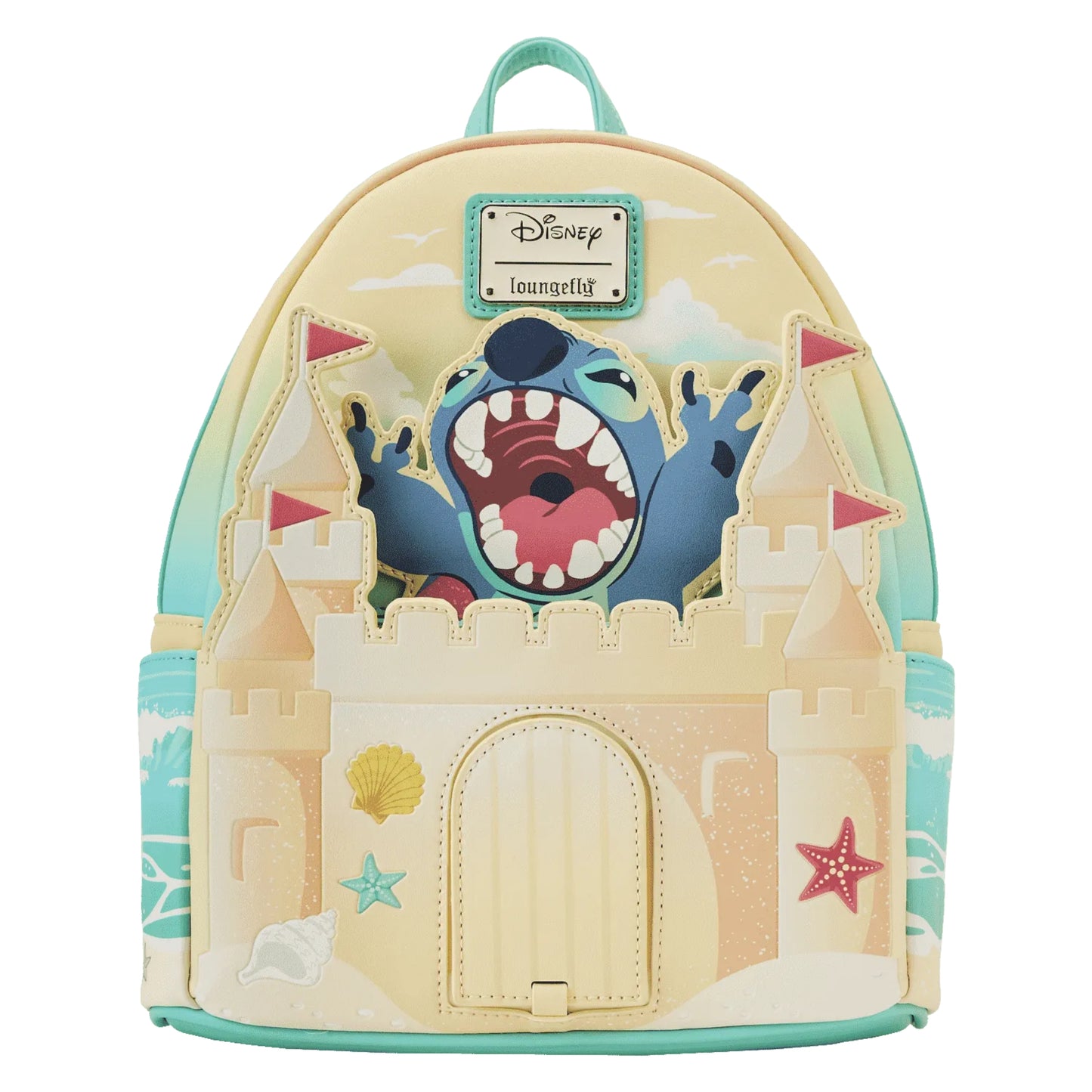 Loungefly Disney Lilo & Stitch Beach Day Sandcastle Mini Backpack
