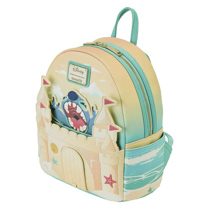 Loungefly Disney Lilo & Stitch Beach Day Sandcastle Mini Backpack