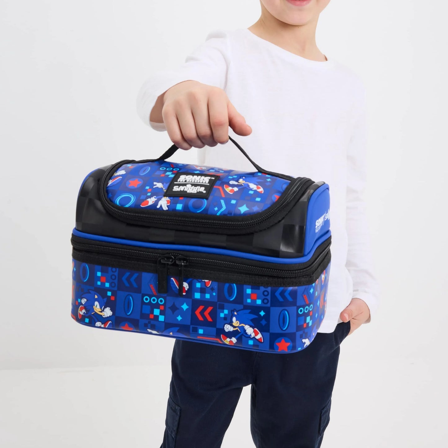 Smiggle Sonic the Hedgehog Insulated Lunch Bag