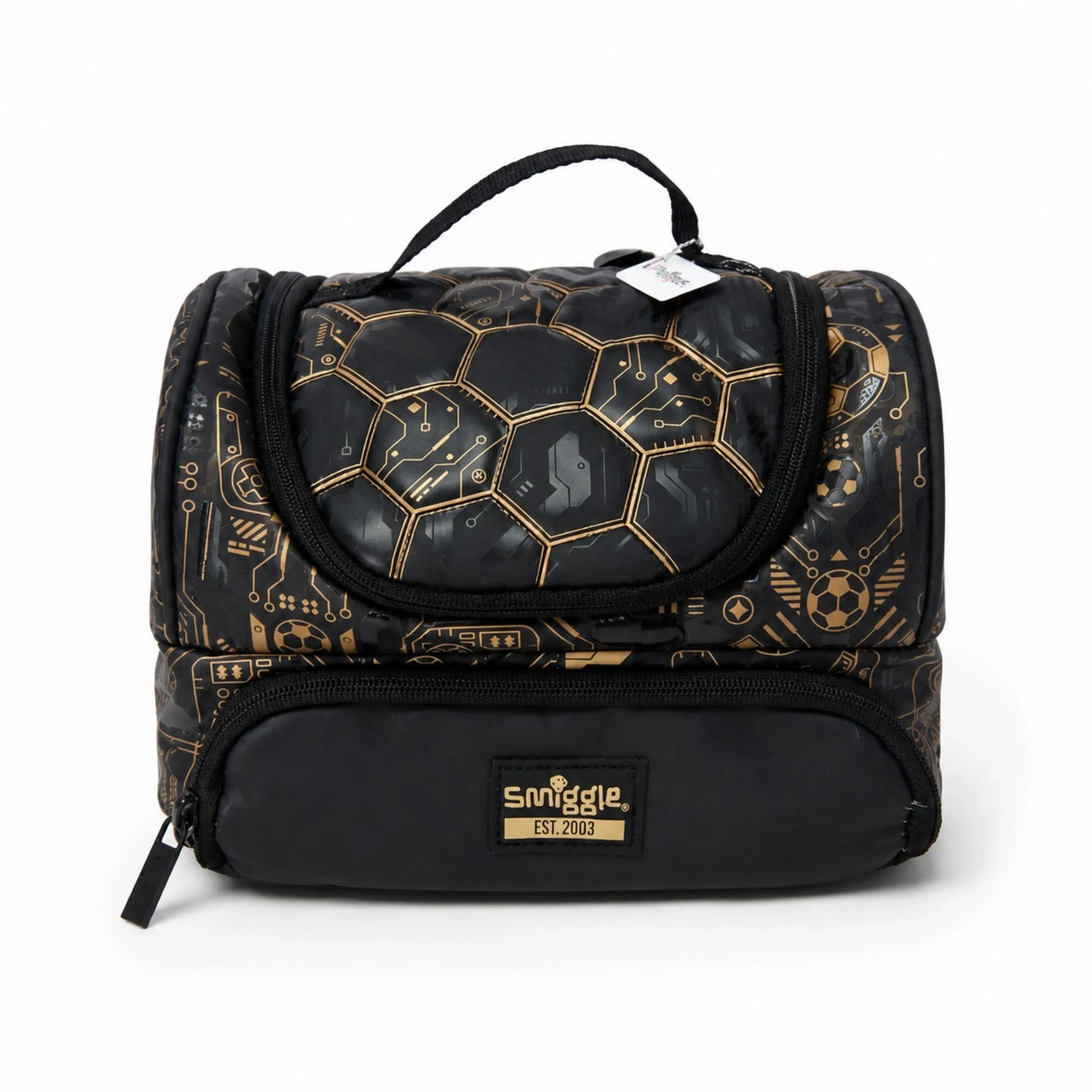 Smiggle Football-Themed Insulated Lunch Bag
