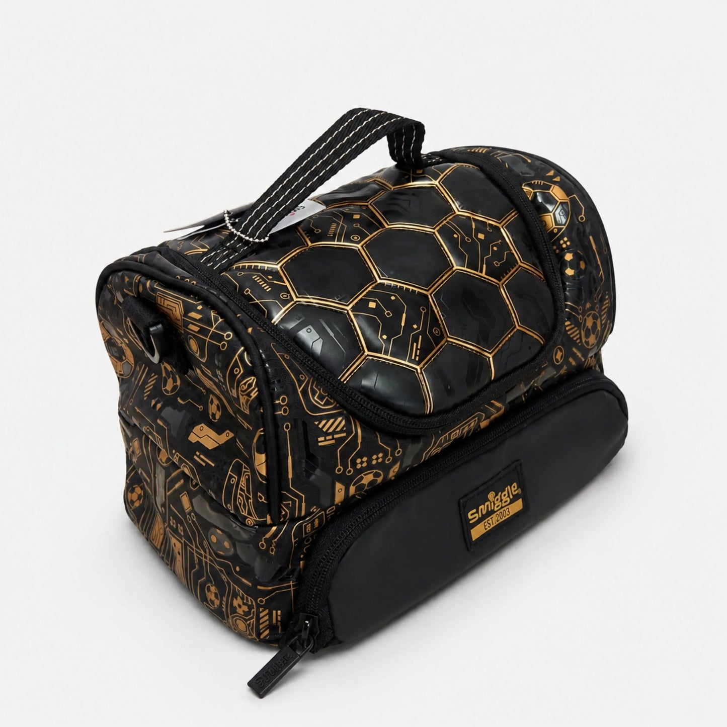 Smiggle Football-Themed Insulated Lunch Bag