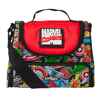 Smiggle Marvel Comics Insulated Lunch Bag