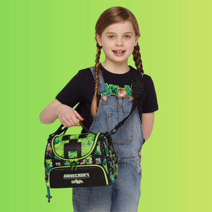 Smiggle Minecraft Insulated Lunch Bag