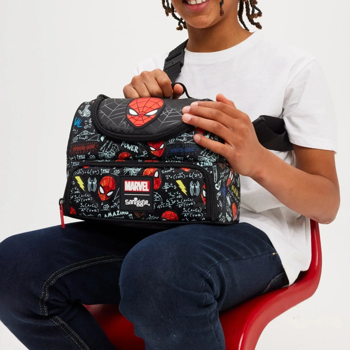 Smiggle Spider-Man Insulated Lunch Bag