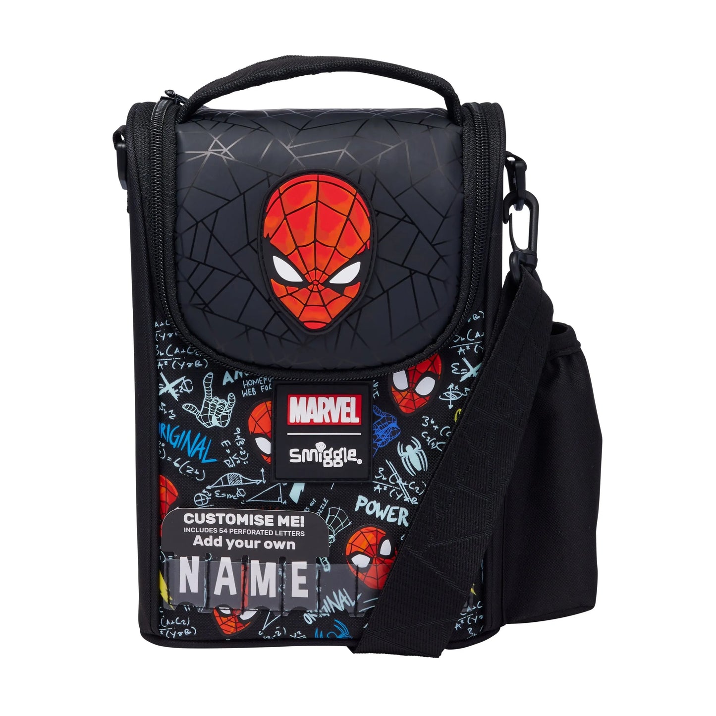Smiggle Spider-Man Customizable Insulated Lunch Bag