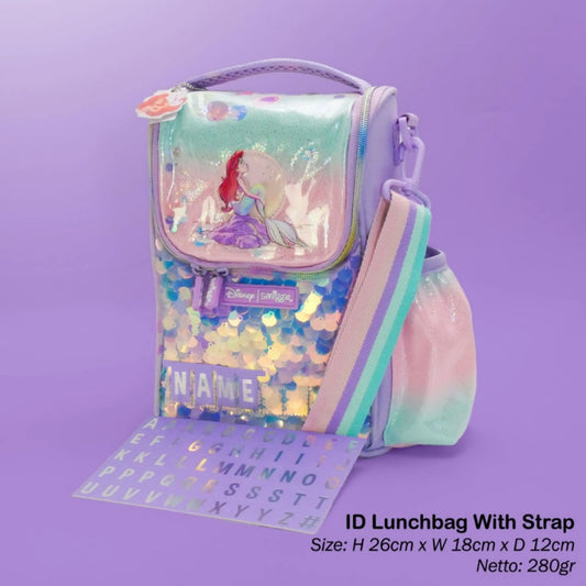 Smiggle Little Mermaid Customizable Insulated Lunch Bag