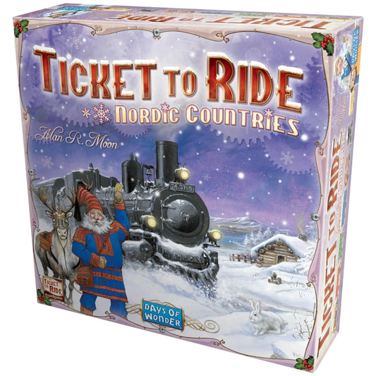 Ticket to Ride Nordic Countries — The Snowy Railway Adventure