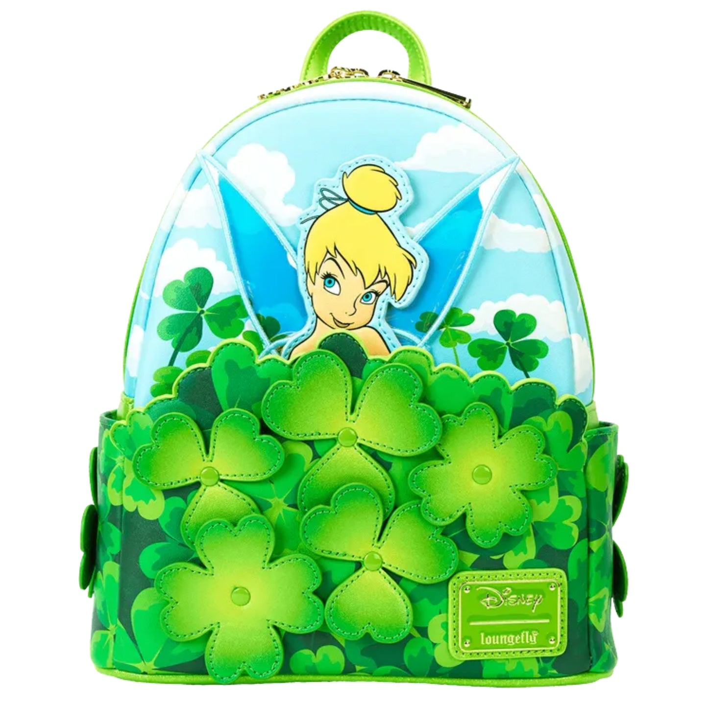 Loungefly Disney Tinker Bell Clover Mini Backpack