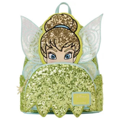 Loungefly Disney Tinker Bell Sequin Mini Backpack