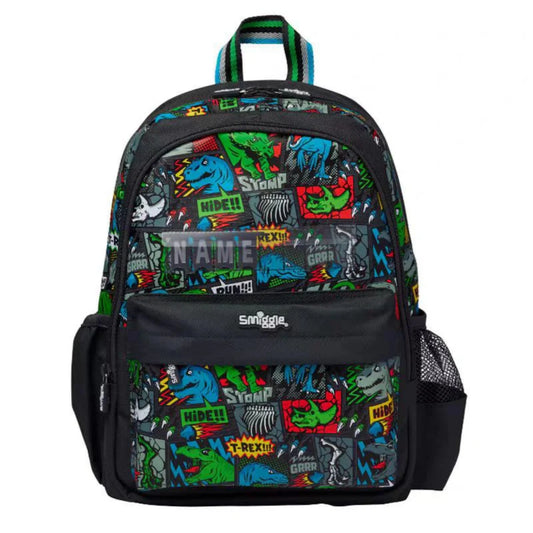 Smiggle T-Rex Comic Classic Backpack