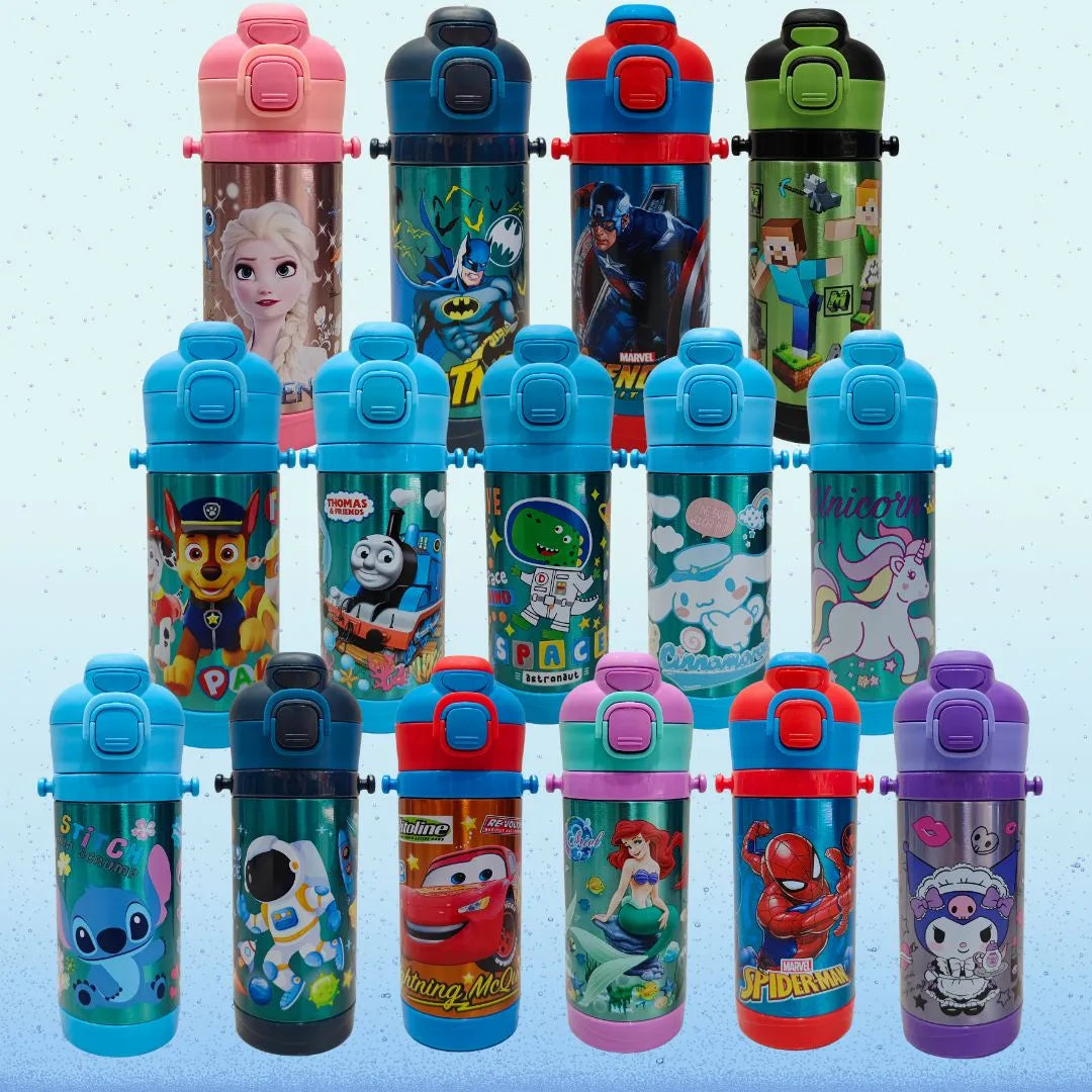 Premium Insulated Leak-Proof Kids Water Bottle (350ml)