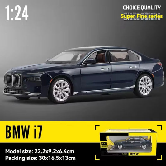 CCA 1:24 Scale BMW i7 Diecast Model Car