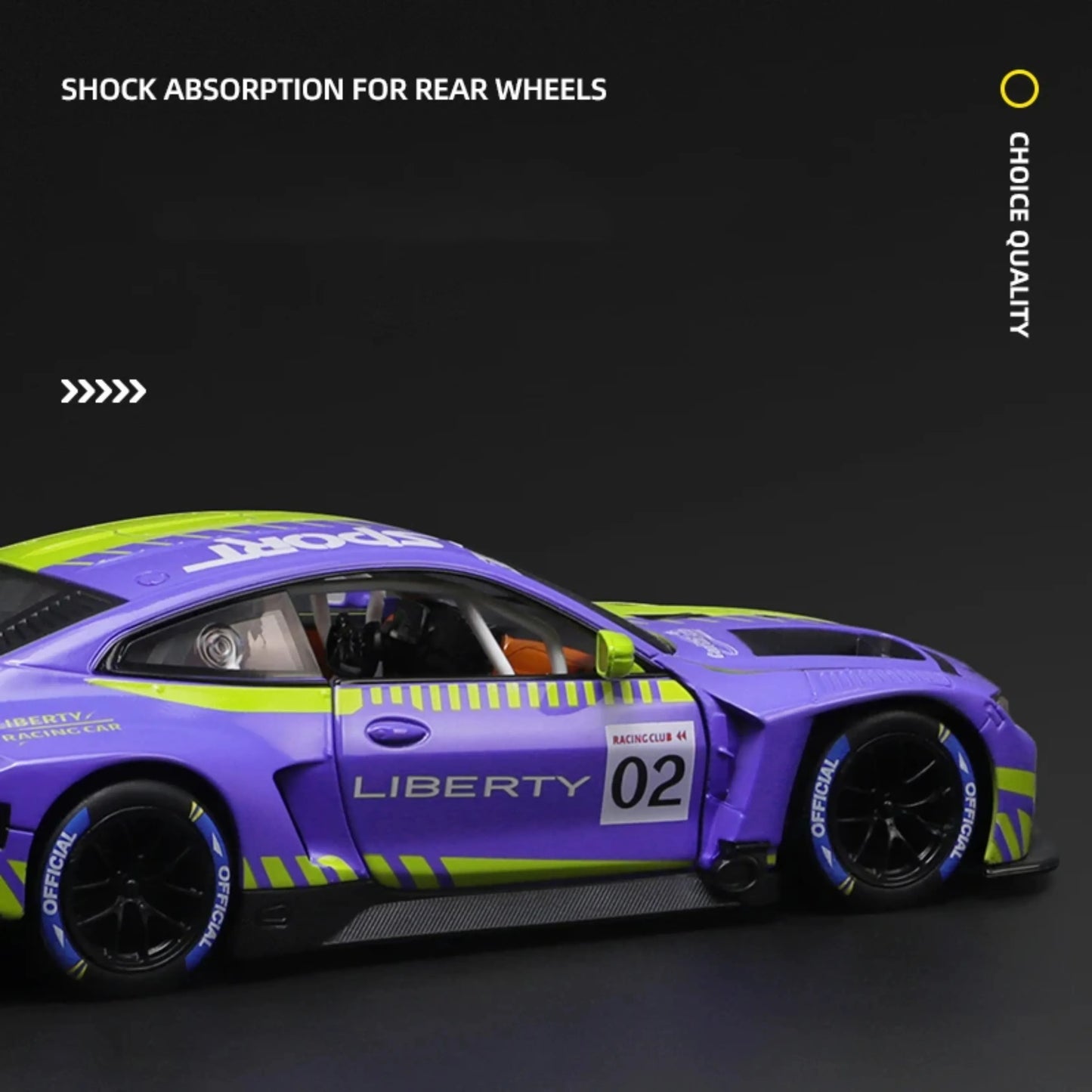 CCA 1:24 Scale BMW M4 GT3 Diecast Model Car