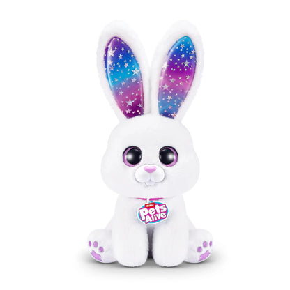 ZURU Pets Alive Magic Bunnies Interactive Plush in Magic Top Hat