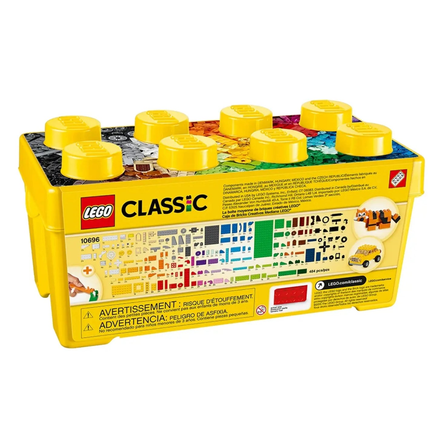 Lego 10696 Creative Classic Blocks Set (484Pcs)
