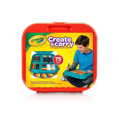 Crayola Create &amp; Carry 2-in-1 Lap Desk & Art Set