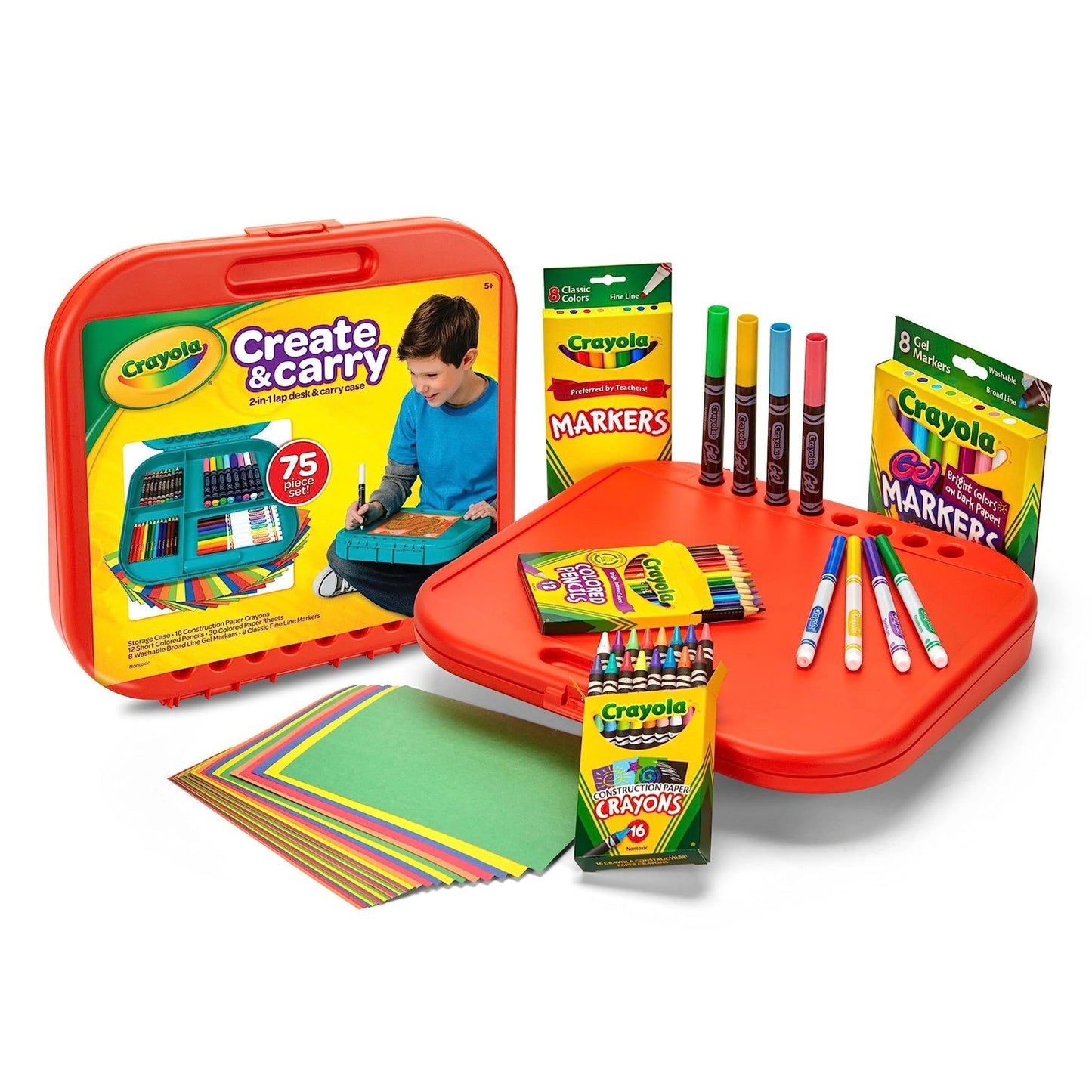 Crayola Create &amp; Carry 2-in-1 Lap Desk & Art Set