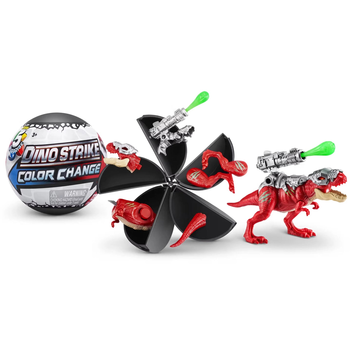 ZURU 5 Surprise: Dino Strike – Color Change Mystery Set