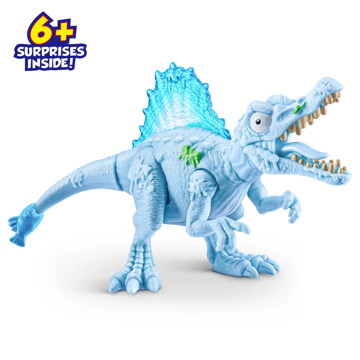 ZURU Smashers Mini Jurassic Light Up Ice Age Dino Mystery Egg with Slime & Compound