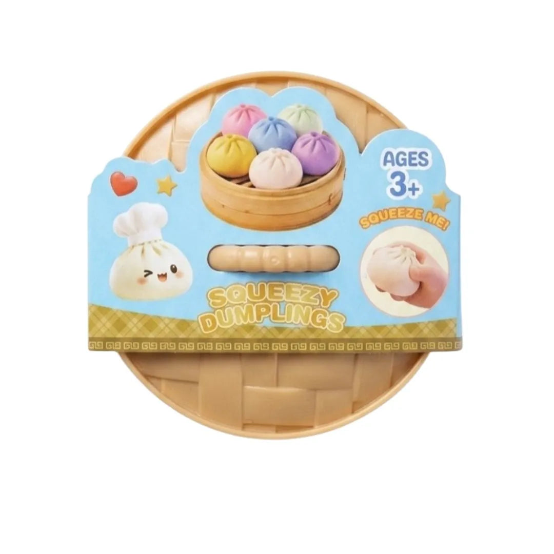 Mystery Dumpling Squishy Fidget Toy (1 Pcs)