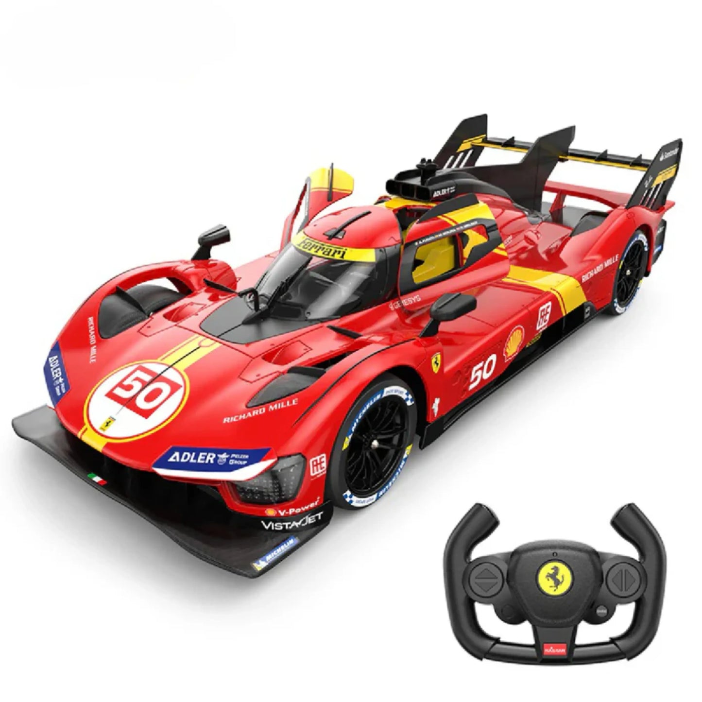 RASTAR 1/14 R/C Ferrari 499P Remote Control Car