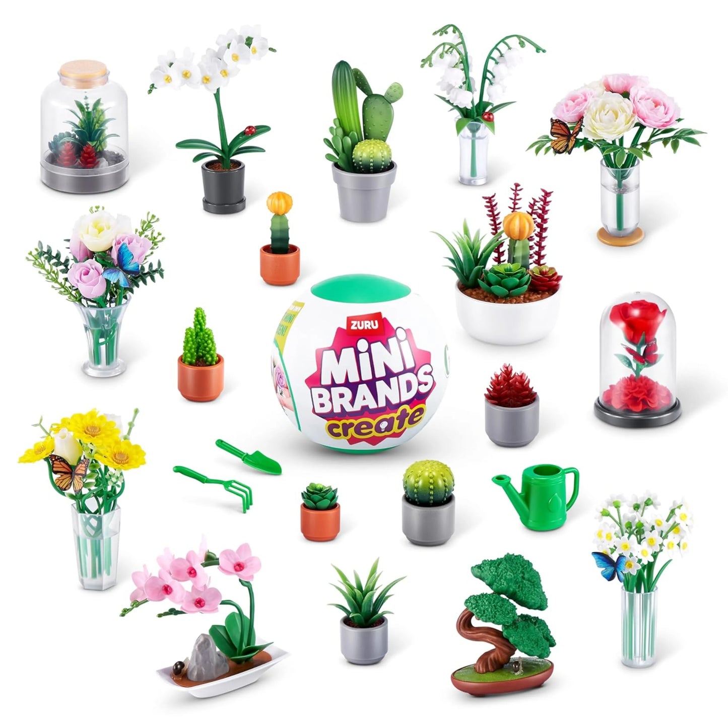 ZURU Mini Brands Create: Garden Series – Mystery Botanical Set