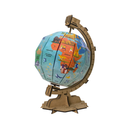 GoDiscover Smart DIY Glode Continents & Oceans