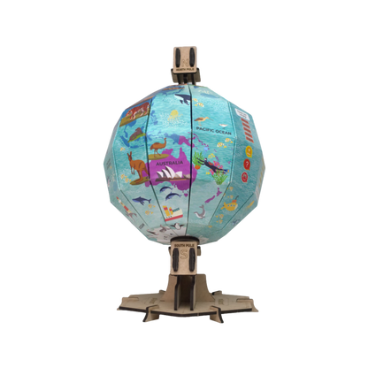 GoDiscover Smart DIY Glode Continents & Oceans
