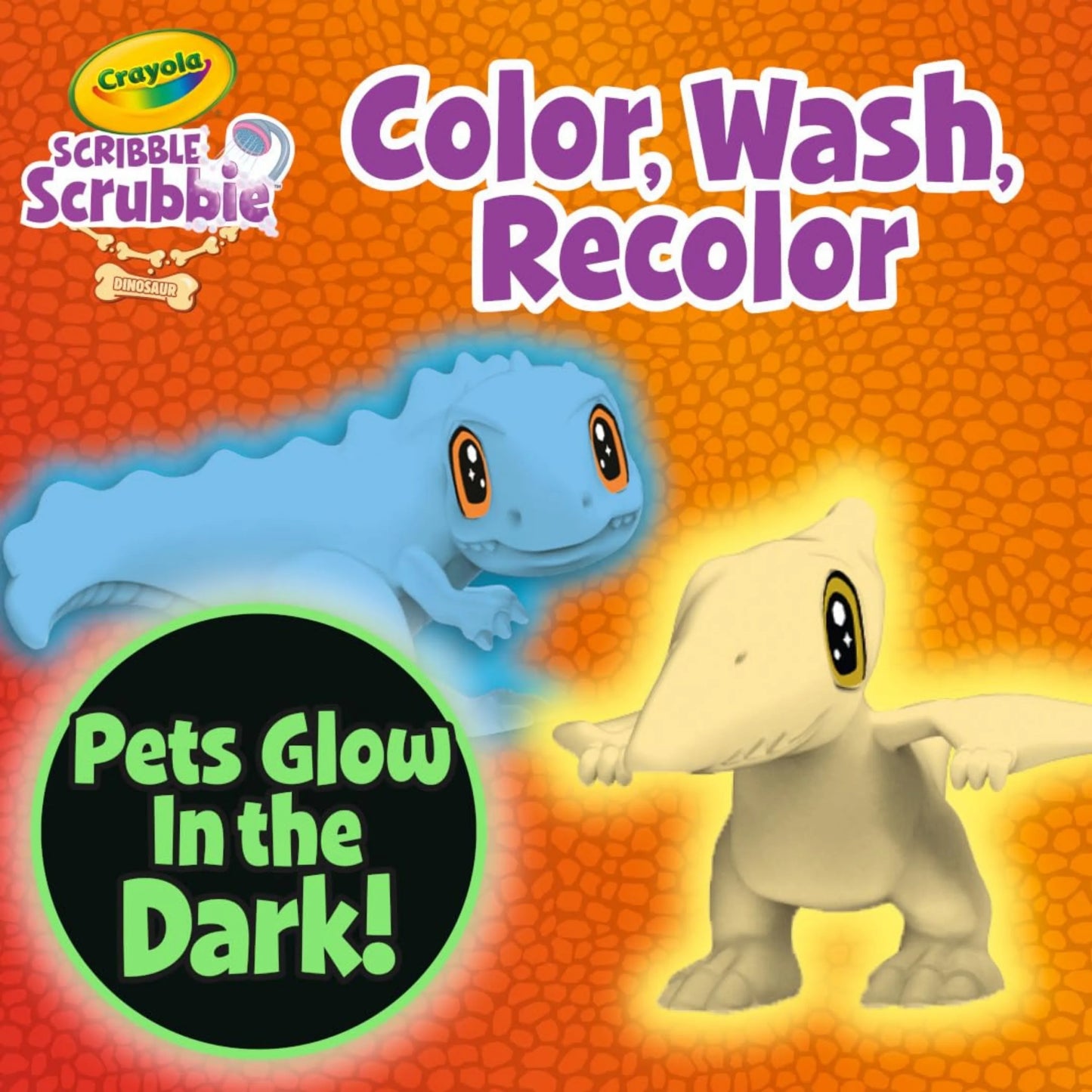 Crayola Scribble Scrubbie Dinosaur Glow Pack