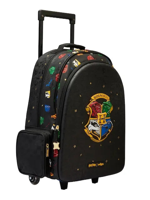 Smiggle Kids 2-in-1 Rolling Trolley Bag & School Backpack