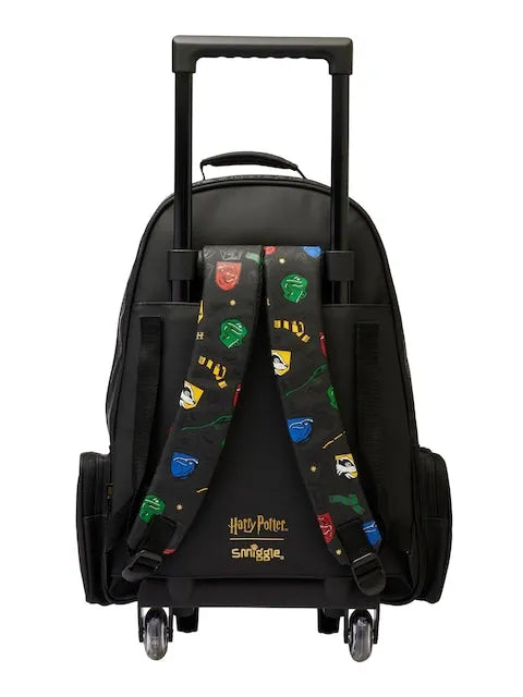 Smiggle Kids 2-in-1 Rolling Trolley Bag & School Backpack