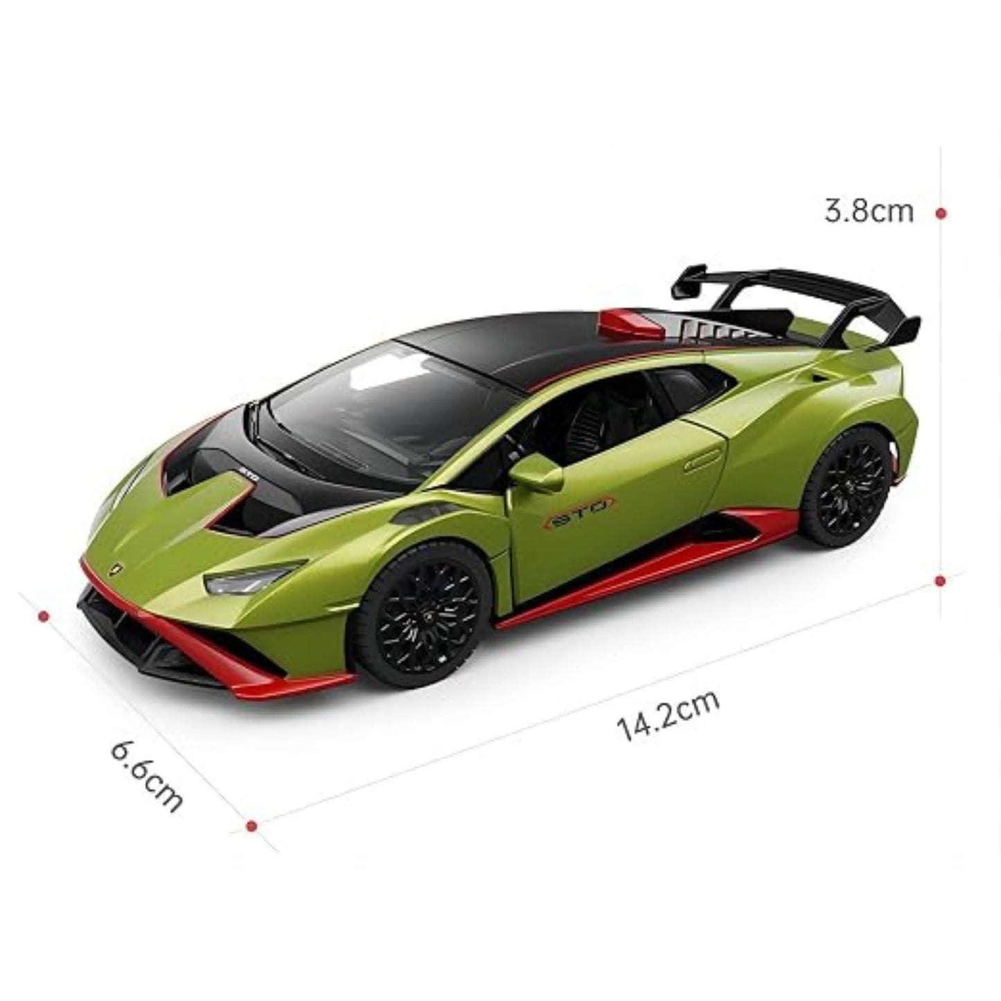 Rastar 1/32 Scale Lamborghini Huracán STO Die-Cast Metal Toy Car
